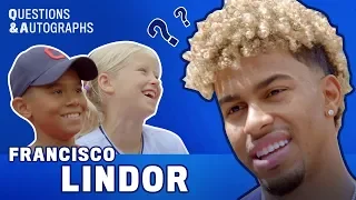 “Which teammate’s locker smells the worst?” I Indians' Francisco Lindor on Questions &  Autographs