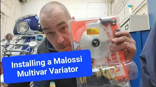 Installing a Malossi Multivar Variator on a Royal Alloy GT125