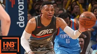 Oklahoma City Thunder vs LA Clippers Full Game Highlights / March 16 / 2017-18 NBA Season