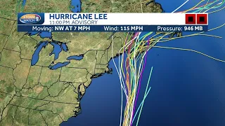 Video: Hurricane Lee expected to bring high waves to New England coast