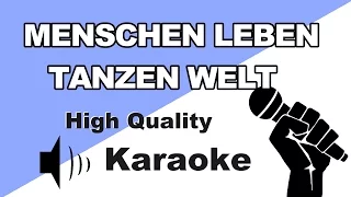 🔴🎤Menschen Leben Tanzen Welt - Jim Pandzko ft. Jan Böhmermann | Instrumental/Karaoke Universe HD🎤🔴