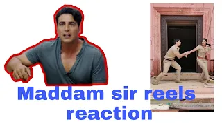 Maddam sir gulki Joshi and salman Shaikh instagram reels reaction