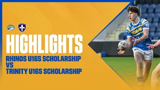 HIGHLIGHTS | Rhinos Scholarship vs Wakefield Trinity Scholarship