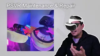 PSVR Repair and Maintenance | How to keep your PSVR in good condition incl. Cushions coating removal