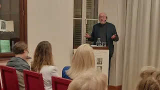 A talk by Irish author Dermot Bolger at the Princess Grace Irish Library in Monaco