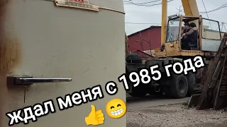 Этот холодильник ЗИЛ Москва 1966г. был выключен в 1985 году #втораяжизньзилмосквакх240#реставрация