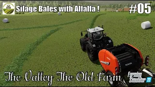 Silage Bales with Alfalfa | #05 THE VALLEY THE OLD FARM | FS22 | PS5/HD