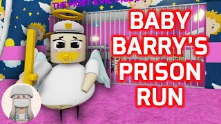 [👑PRINCESS] BABY BARRY'S PRISON RUN! #roblox #scaryobby