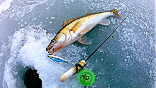 Ловля СУДАКА зимой  | Зимняя рыбалка 2021