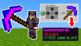 Minecraft, Ale Crafting dává OBROVSKÉ OP Itemy