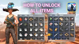 how to unlock items all items / last day rules survival |  tips and tricks