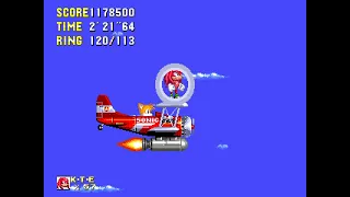 Sonic the Hedgehog Delta 40MB Sky Fortress Zone/Wing Fortress Zone (with Knuckles)