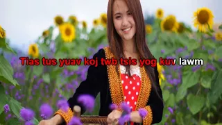 ib ntsais muag neej tawg tag instrumental-karaoke-ntshaim vaj