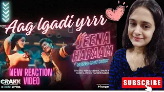 CRAKK: Jeena Haraam (Song) | Vidyut Jammwal, Nora Fatehi |  Reaction video | React with Himanshi