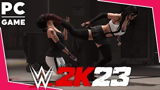 Tifa Lockhart vs. Faith Connors! - WWE 2K23: Backstage Brawl
