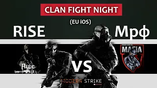 Rise Clan War Live!!! Rise vs Mafia - 5 Rounds -(December 4, 2021) | Modern Strike Online Gameplay |