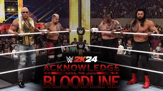 WWE 2K24 But Only Using The Bloodline