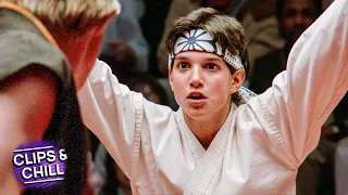 The Crane Kick Fight Scene | The Karate Kid | Clips & Chill