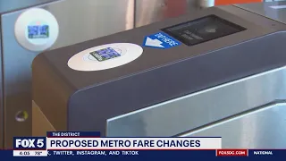 New Metro fare proposal could change how much you pay to ride | FOX 5 DC