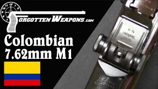 Colombian 7.62mm NATO M1 Garand Conversion