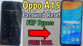 Frp Bypass Oppo A15 Hard Reset Working 100% Unlock Tool Download For Free!! Oppo A15 Bypass easy!!