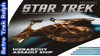 Star Trek Official Starship Collection By Eaglemoss/Hero Collector. Bonus 35. Hierarchy Assault Ship