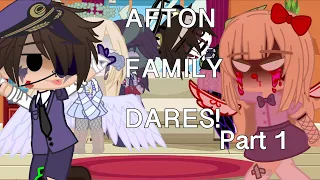 Afton Family Dares! Part 1