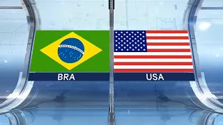 GLOBL JAM Men's Final Highlights | Brazil vs. USA - July 10, 2022