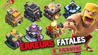 15 choses à ne JAMAIS faire sur Clash of Clans