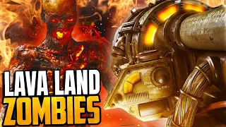 THEY REMADE SUPER MARIO 'LAVA LAND' for ZOMBIES!! (Custom Zombies BO3)
