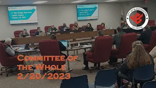 Committee of the Whole - 2/20/2023