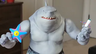 Does this figure deserve the HATE?!: Beast Kingdom's King Shark $40 ON SALE | Review and Unboxing