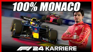 Ich bin 100% Monaco in der F1 24 Karriere gefahren 🙈 (Preview)