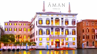 Aman Venice, ylellisin hotelli Venetsiassa, Italiassa (täysi kiertue 4K-muodossa)