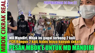 MENYERAHKAN DIRI MANDIRI, PMI TAIWAN INI GAGAL TERBANG 2 KALI, HANGUS PCR 2X...!