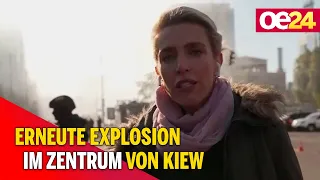 Erneute Explosion im Zentrum von Kiew
