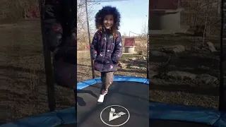 #батут #funnyvideo ##children #jump