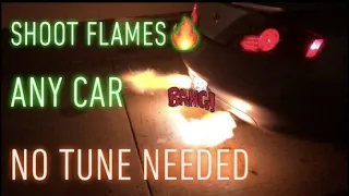 How To Make Any Car Shoot Flames Without A Tune (G35 Hotlicks FlameKit Install)