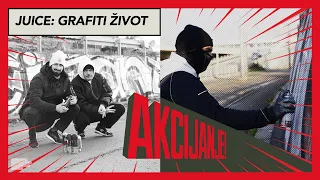 JUICE: Kako se crta GRAFIT? Papir, ZID i vagon | Akcijanje | S01EP19