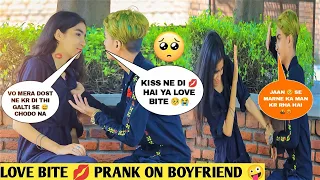 Love Bite Prank On My Boyfriend Gone Emotional 😭|| ( Prank Gone Extremely Wrong😱) Justin romio