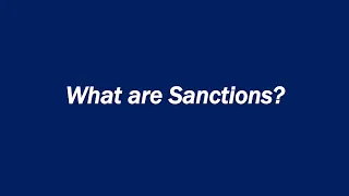 What are Sanctions?