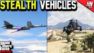 Every Stealth Vehicle In GTA Online!