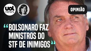 Bolsonaro se alimenta politicamente de crise do STF, avalia Carolina Brígido