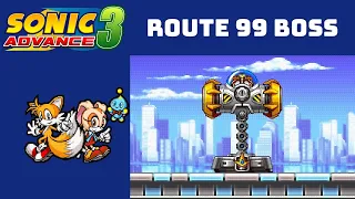 Sonic Advance 3 - Route 99 Boss in 0:58:43