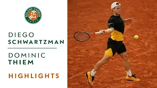 Diego Schwartzman vs Dominic Thiem - Cuartos de final Highlights | Roland-Garros 2020