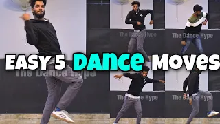Easy 5 Dance Moves | Tamil | By Pradeep & Danny | The Dance Hype
