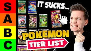 I Ranked *EVERY* Pokémon Card Set (Tier List)