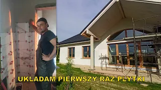 UKŁADAM PŁYTKI PIERWSZY RAZ W ŻYCIU! JAK MI POSZŁO? |AgroLovers Buduje