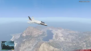 GTA 5 - Hydra Jet Rampage + Six Star Escape