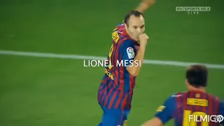 Messi, Iniesta, Xavi •skills•goals•Tiki-taka• Best trio~LEGENDS!